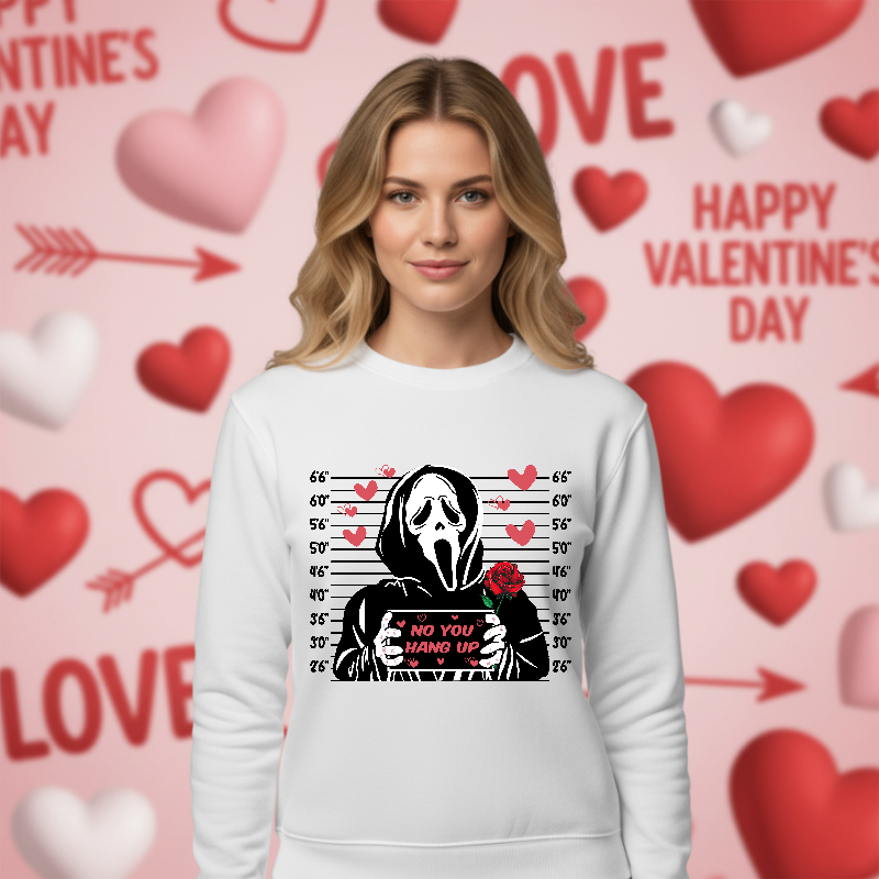 BE MINE VALENTINE Heart – Valentine's Day DTF Transfer