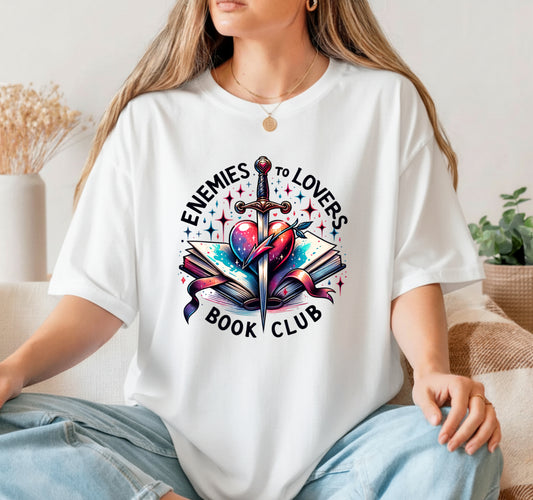 Enemies to Lovers Book Club – Book Lover DTF Transfer