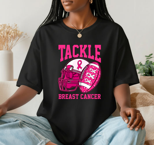 In October We Wear Pink – Breast Cancer DTF Transfer