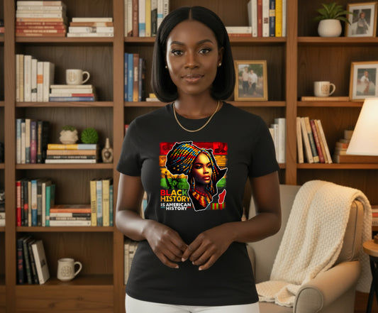 BLACK HISTORY IS AMERICAN HISTORY – Black History DTF Transfer