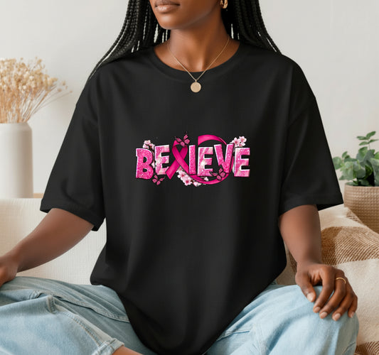 Fight Like a Girl – Breast Cancer DTF Transfer