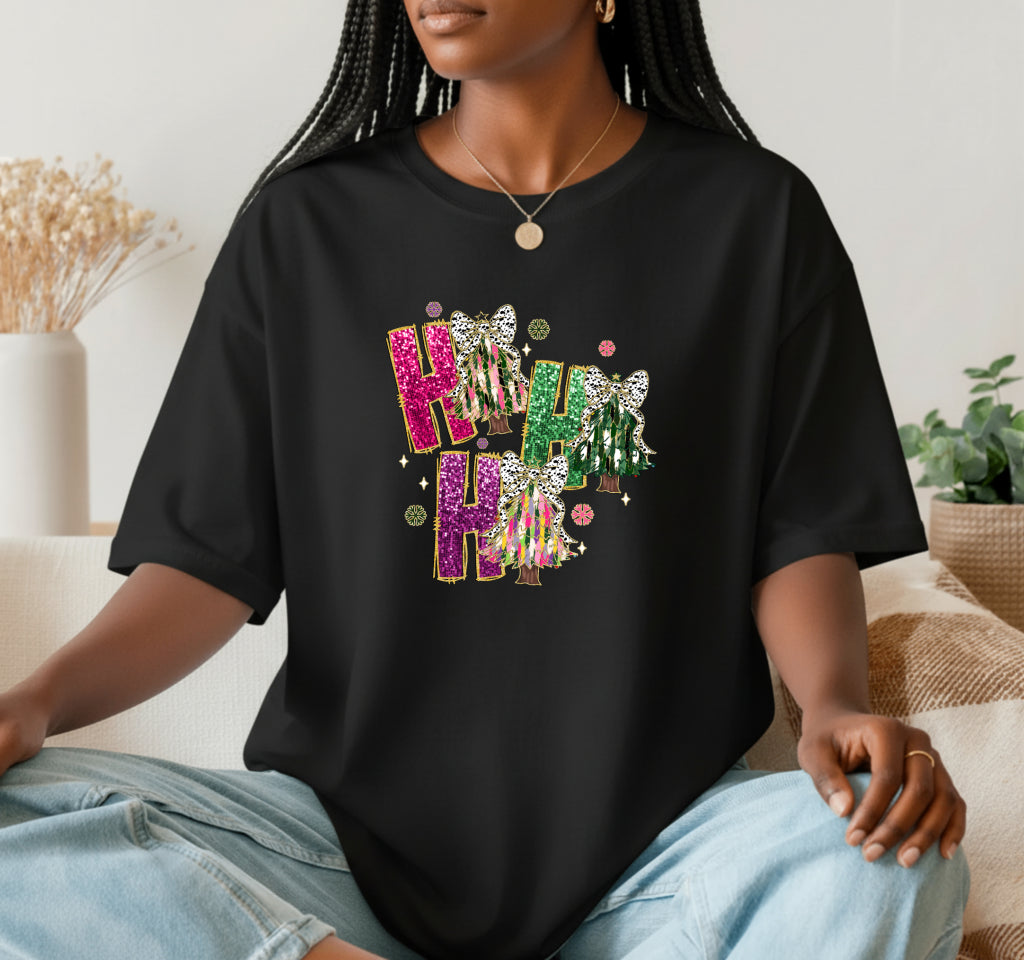 Merry Christmas Gift Stack – Christmas DTF Transfer