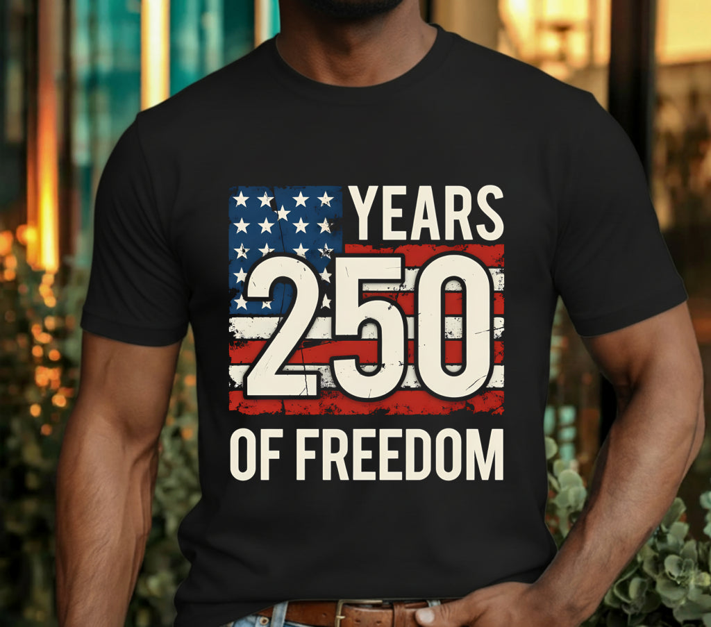 LIBERTY EST. 1776 Eagle Flag – Patriotic DTF Transfer