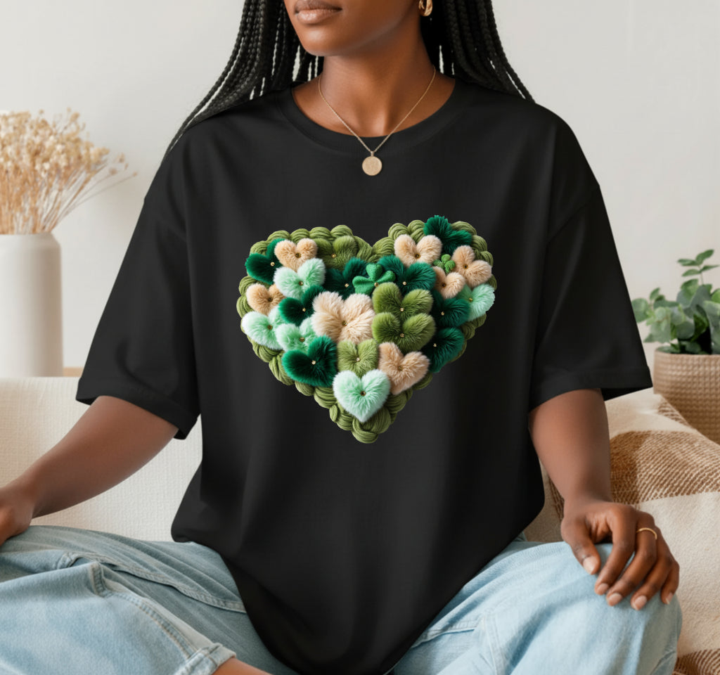 Lucky Leopard Shamrock – St Patrick Day DTF Transfer