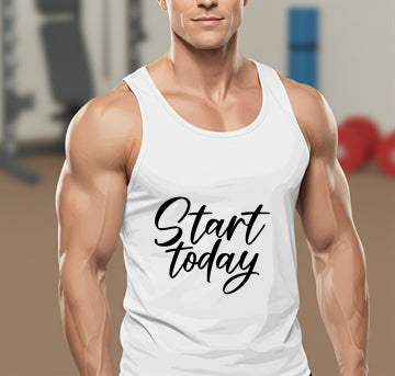 Start Today Gym Motivation – DTF Transfer