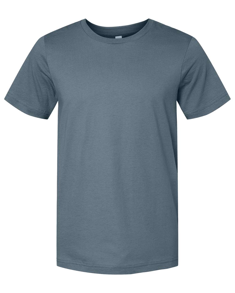 BELLA + CANVAS 3001 Jersey Tee - Slate - Front View