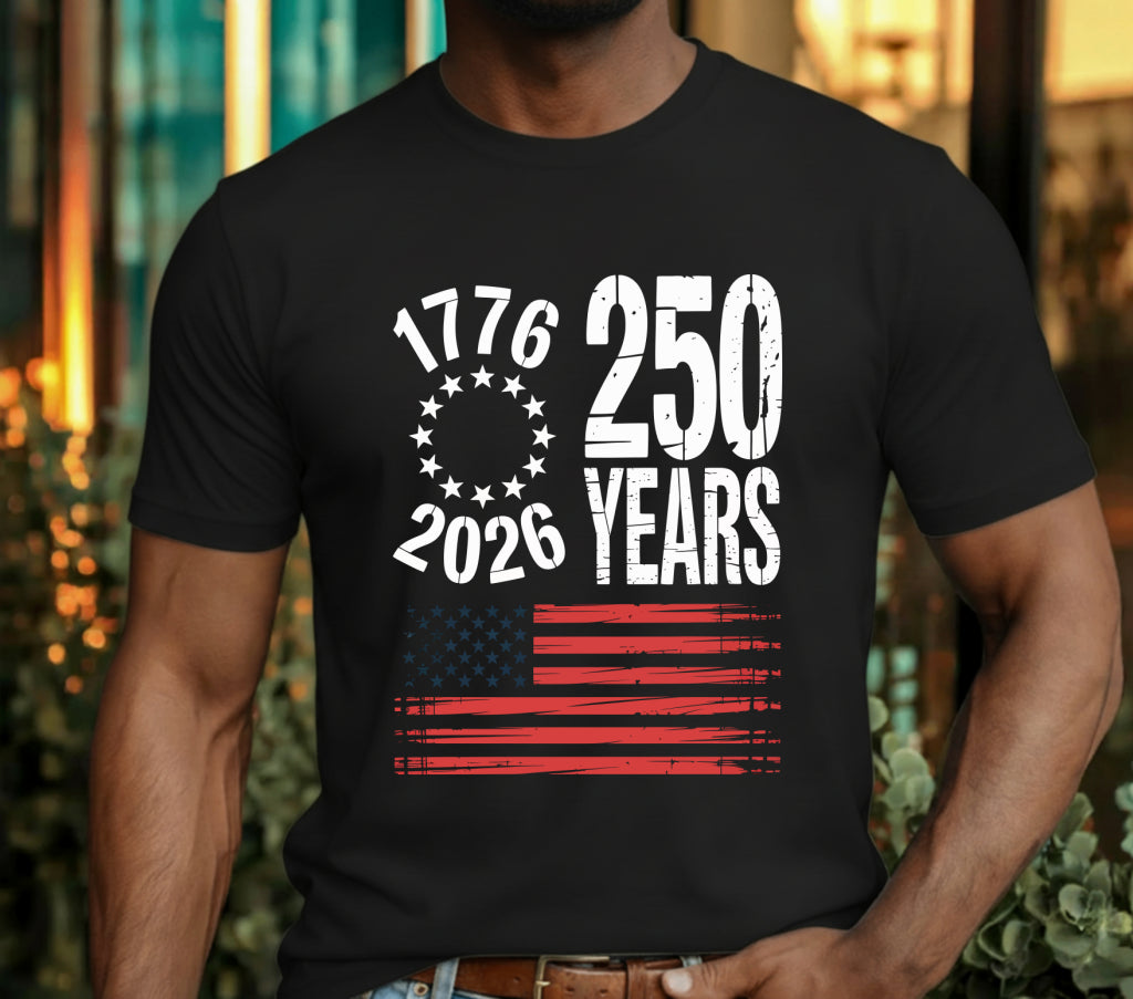 USA 250 Years Eagle – Patriotic DTF Transfer