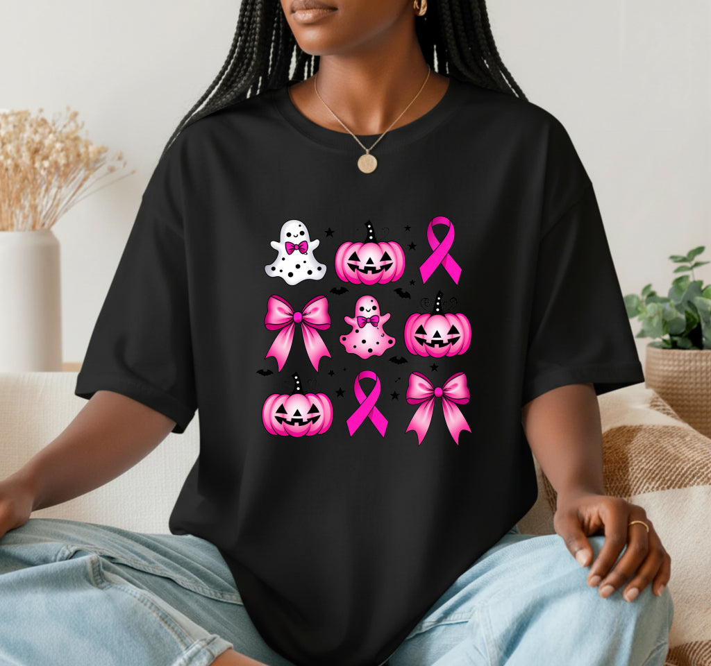 Distressed Survivor Pink Ribbon – Breast Cancer Awareness DTF Transfer
