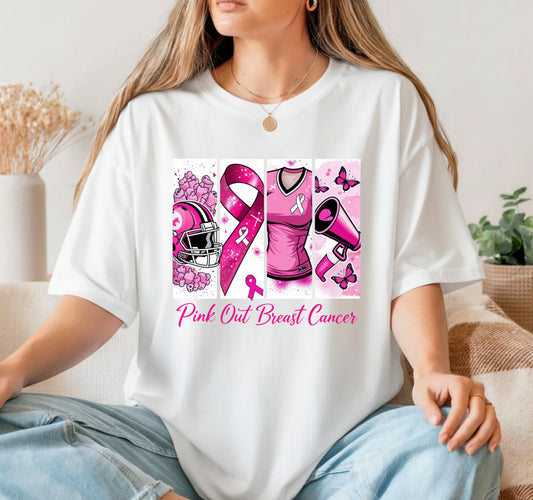 FIGHT LIKE A GIRL – Breast Cancer DTF Transfer