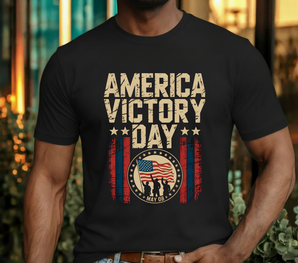 Eagle Head & Flag – Patriotic DTF Transfer