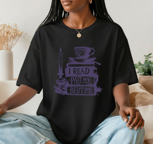 I READ PAST MY BEDTIME – Booktrovert DTF Transfer