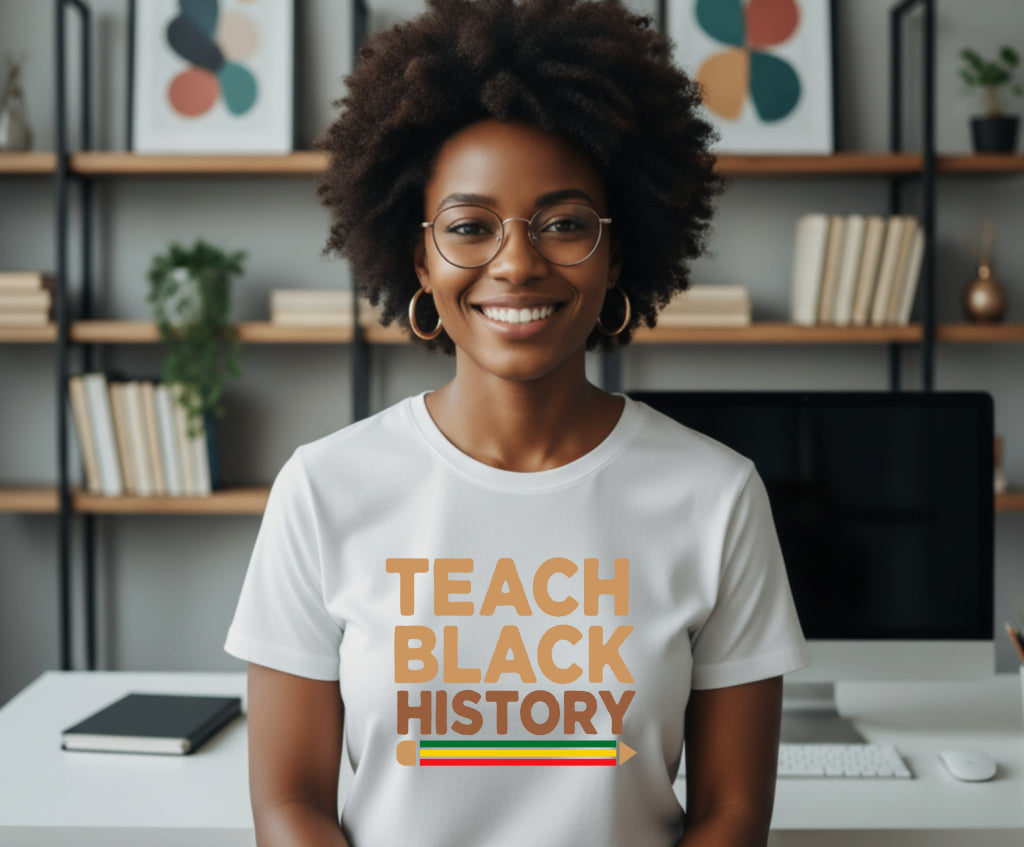 BLACK IS HISTORY – Black History DTF Transfer