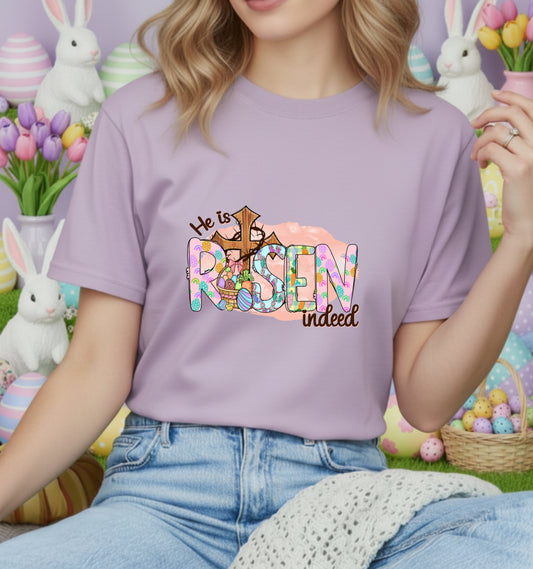Happy Easter Egg Floral – Easter DTF Transfer
