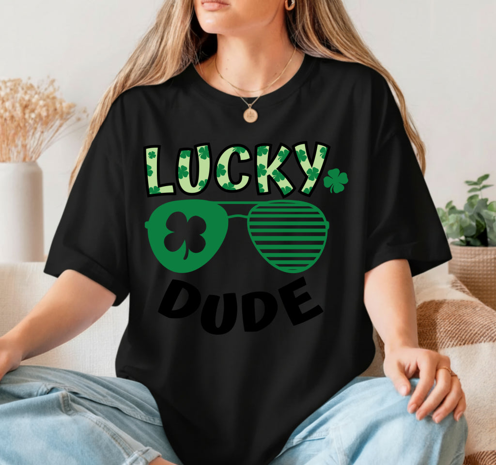 Leprechaun Hat & Gold – St. Patrick's Day DTF Transfer