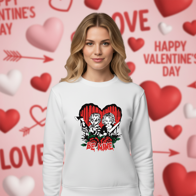 BE MINE Heart – Valentines DTF Transfer