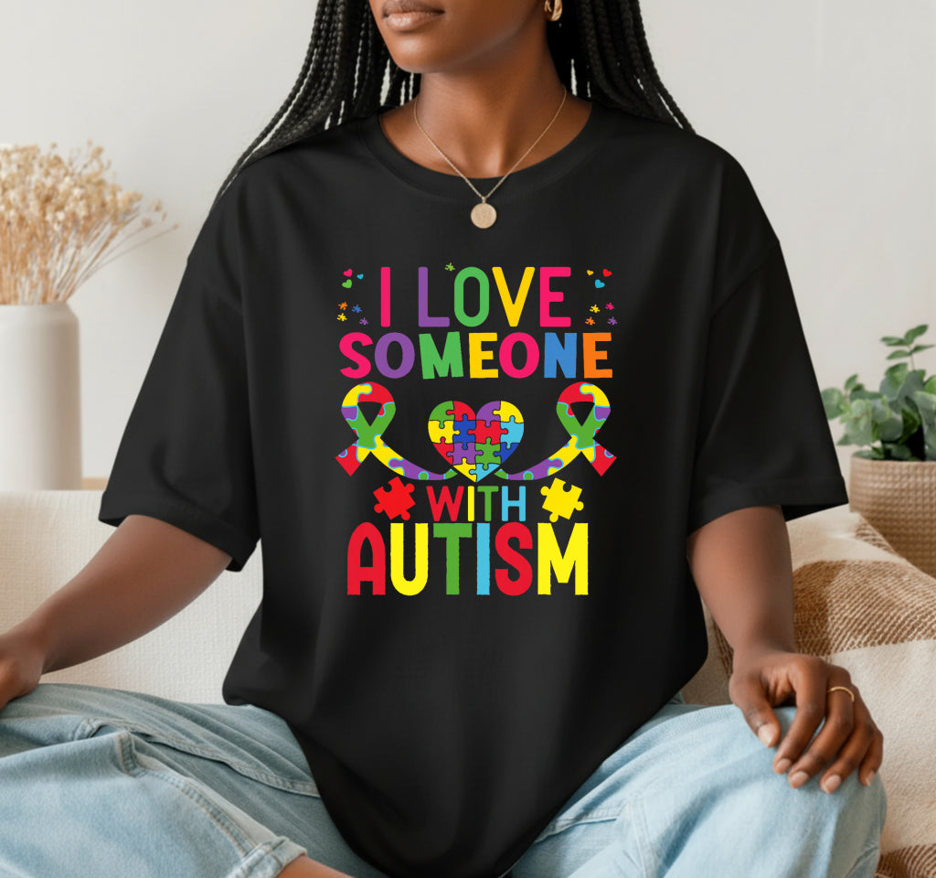 Heart Puzzle Pieces – Autism Awareness DTF Transfer