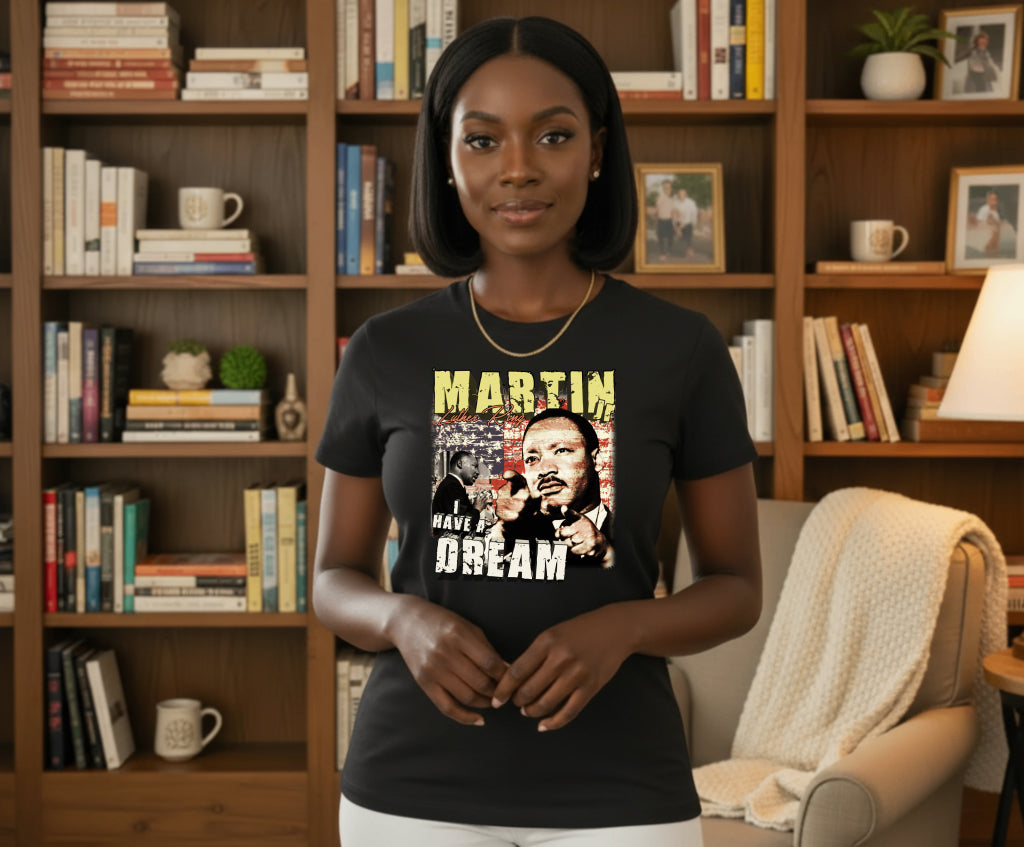MARTIN LUTHER KING JR. – Black History DTF Transfer
