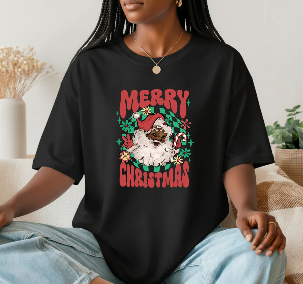 Merry Christmas Red Truck – Christmas DTF Transfer