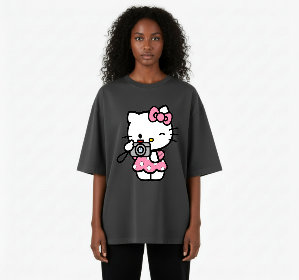 Pink Hair Anime Girl & Tiger Cub – Anime DTF Transfer