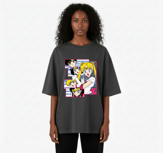 Sailor Moon Action Pose – Anime DTF Transfer