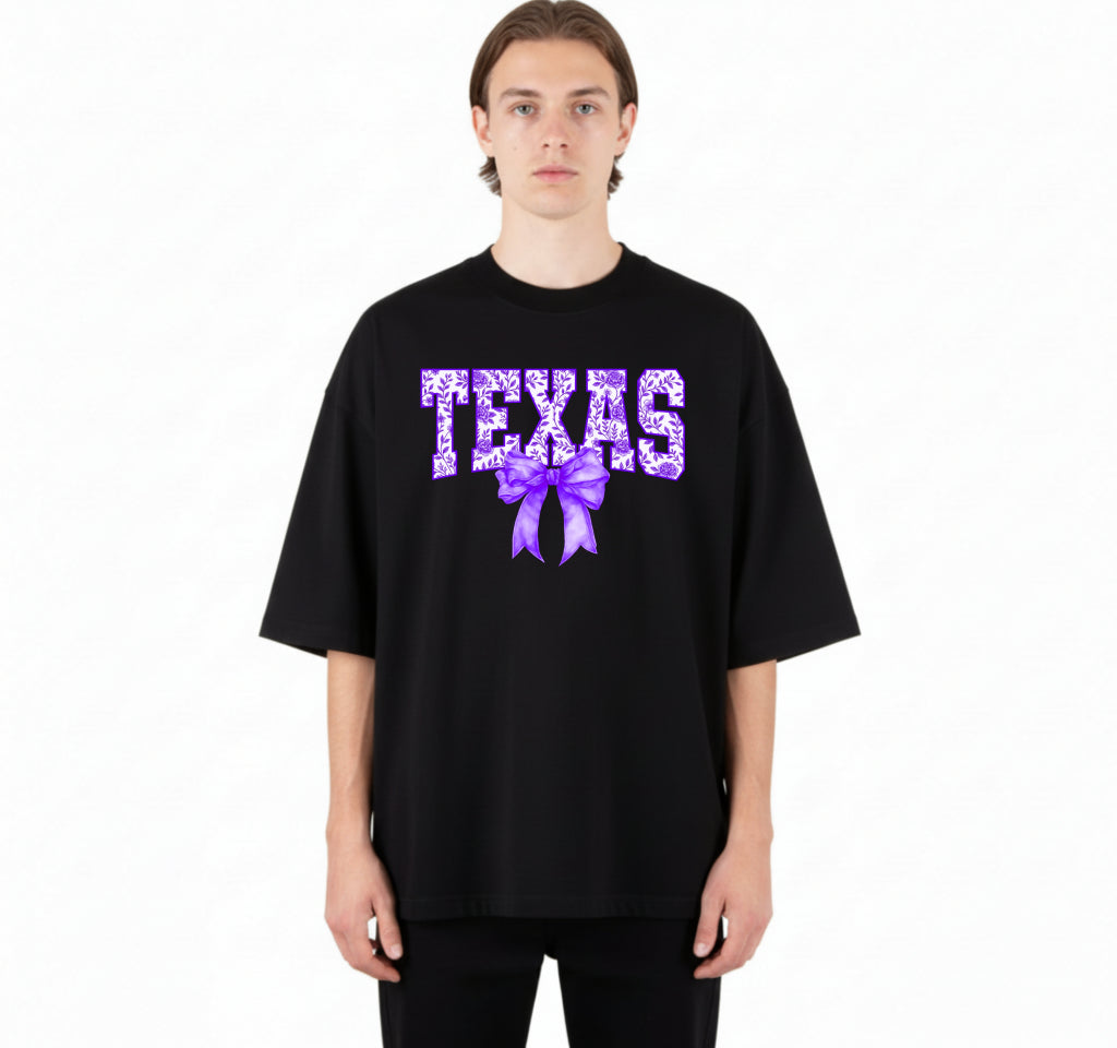 TEXAS Distressed Text – State Pride DTF Transfer
