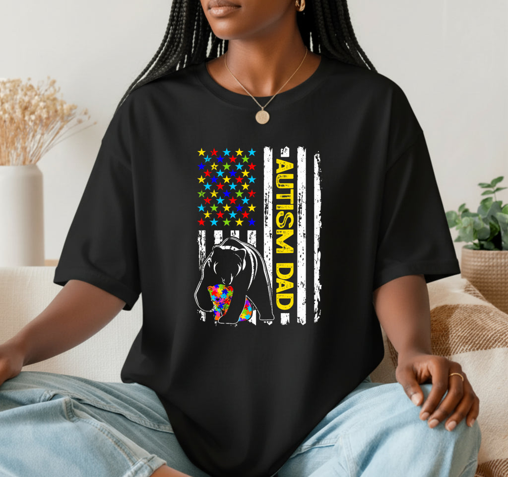 Autism Awareness Puzzle Pieces – DTF Transfer