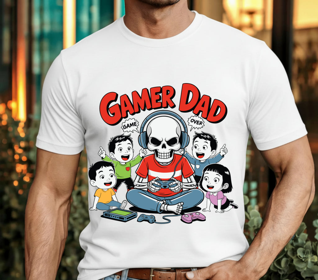 Dad Distressed Text – Father DTF Transfer