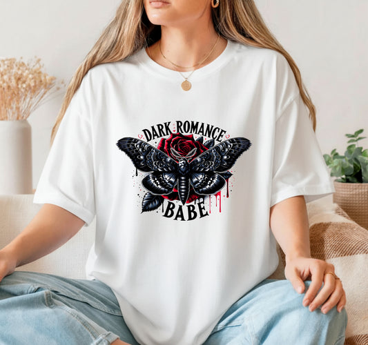 DARK ROMANCE BABE – Booktrovert DTF Transfer