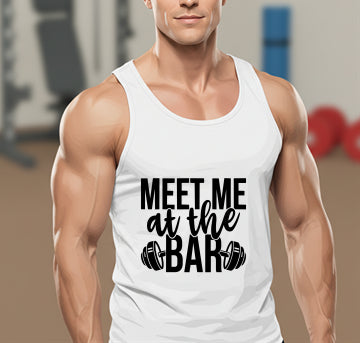 Meet Me At The Bar – Gym Rat DTF Transfer
