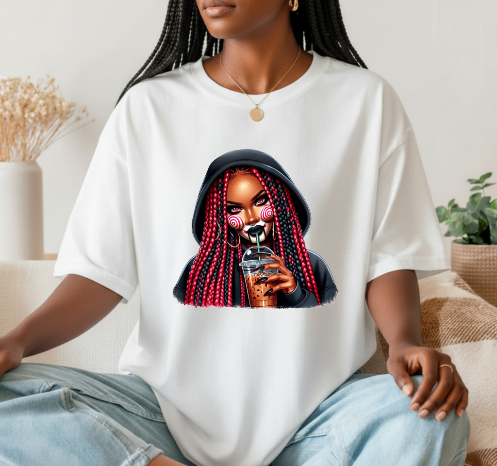 Boo! Ghost & Pumpkin Halloween – DTF Transfer