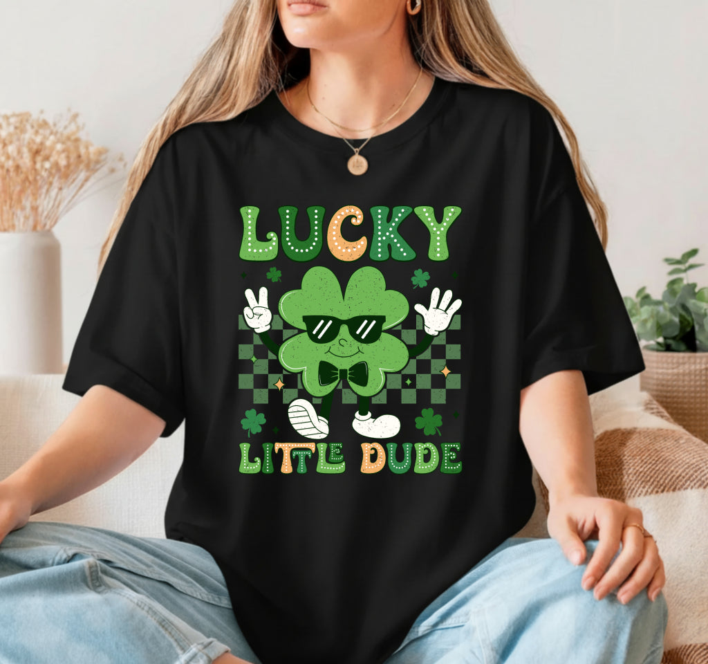Distressed Shamrock St Patrick Day – DTF Transfer