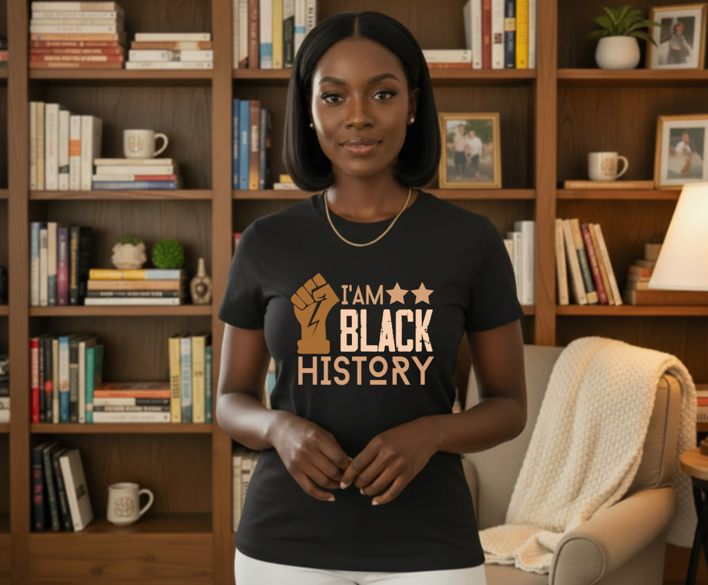 Black History Month Lives & Stories – Black History DTF Transfer