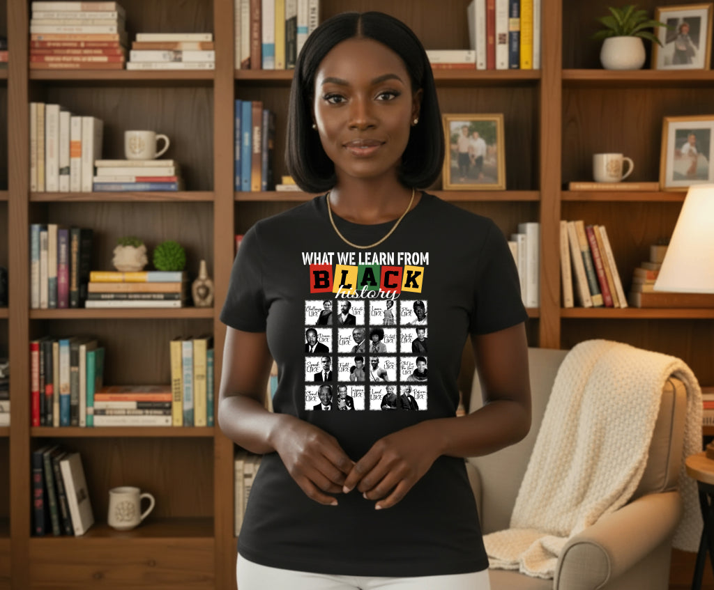 What We Learn from Black History Leaders – Black History DTF Transfer