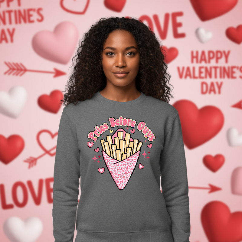 FRIES BEFORE GUYS. – Anti-Valentine DTF Transfer