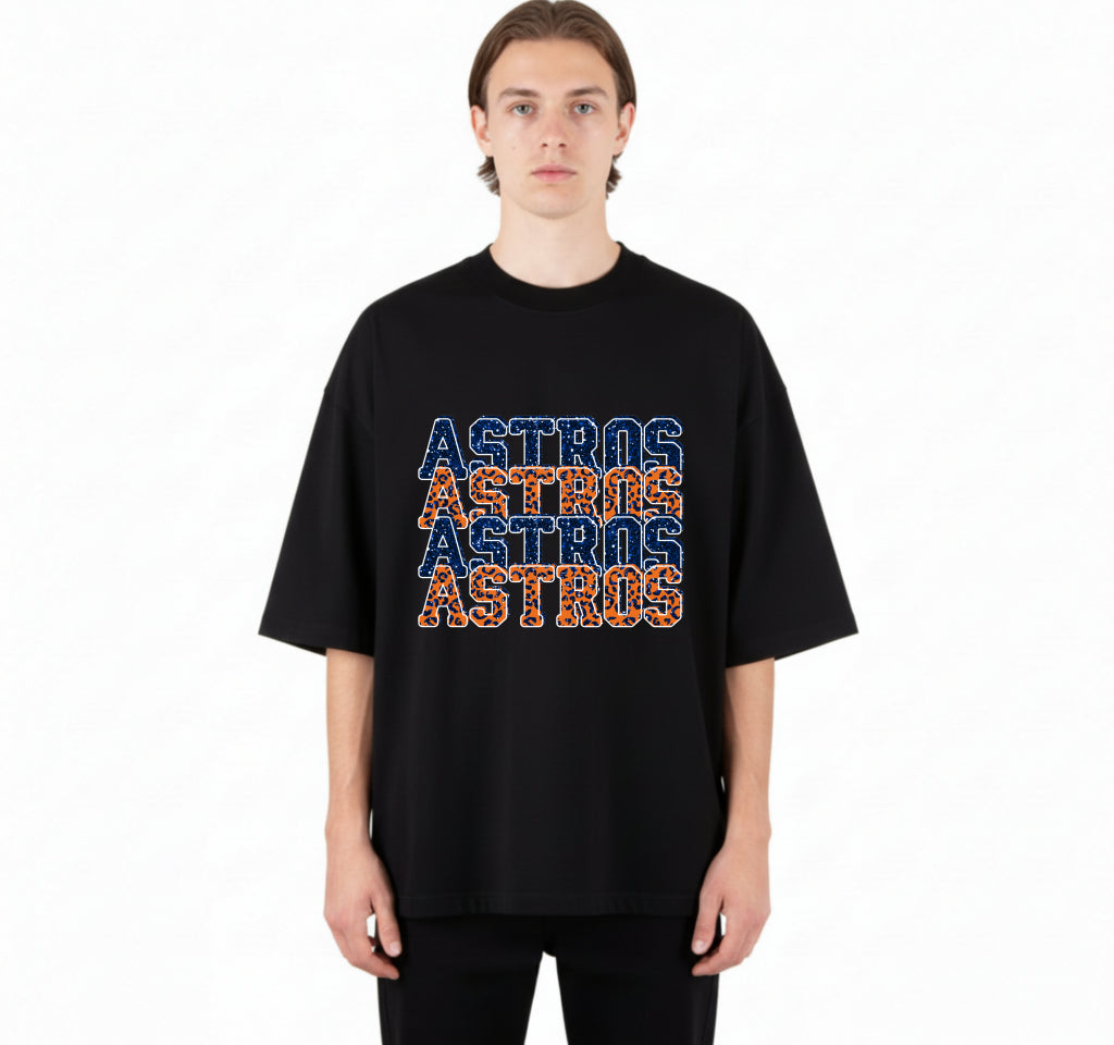 TEXAS Astros Star – Baseball DTF Transfer