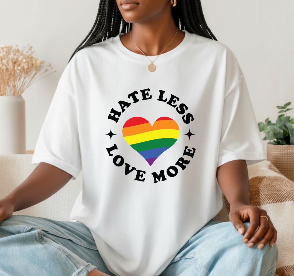 PRIDE Rainbow Heart – Pride Month DTF Transfer