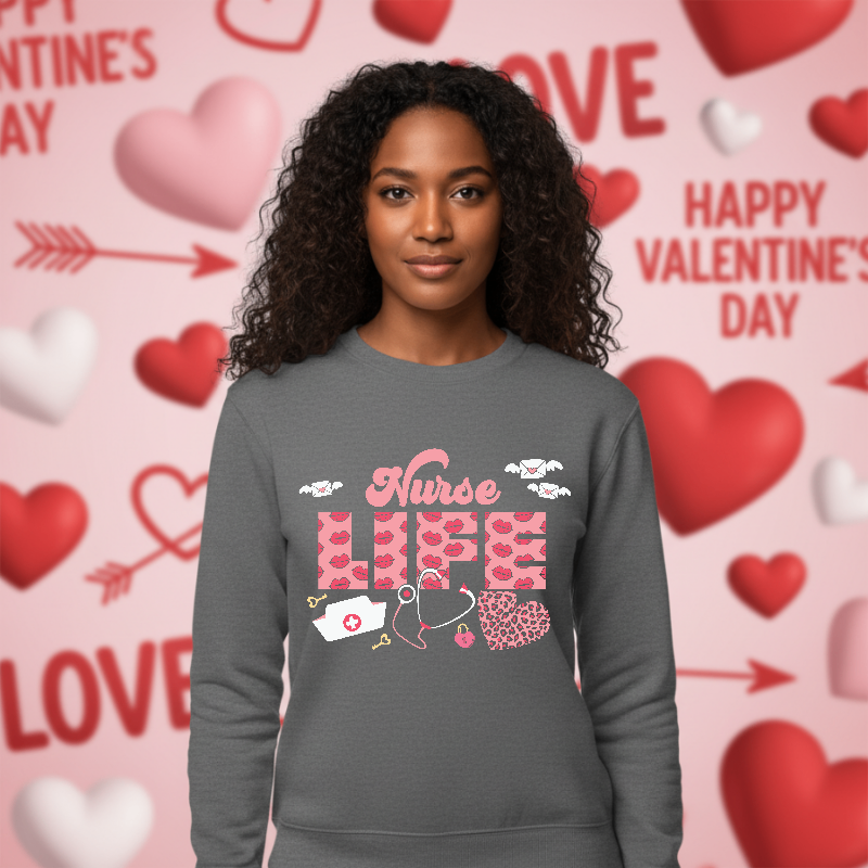 NURSE VALENTINE – Nursing Healthcare DTF Transfer