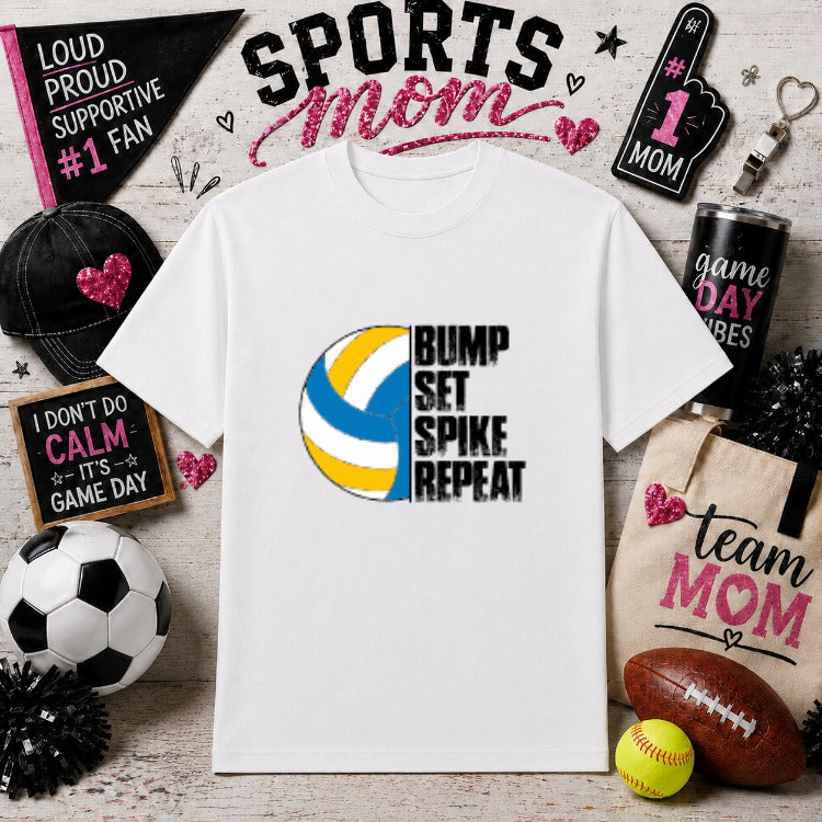 GAME DAY Football Heart – Gameday Sports Mom DTF Transfer – by Ink Rush – Premade Transfers – Sports Mom, Gameday