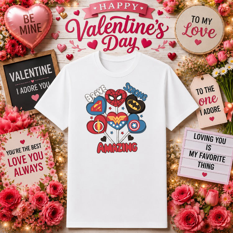 I'm with the Cupid – Valentine's Day DTF Transfer – by Ink Rush – Premade Transfers – Valentine's Day, Apparel Decoration