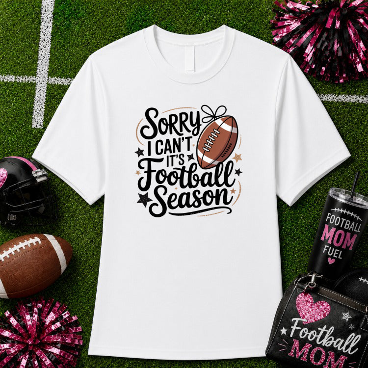 MOM Football – Football Mom DTF Transfer – by Ink Rush – Premade Transfers – Football Mom, Sports Apparel