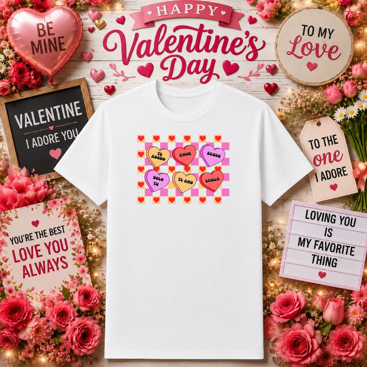 MY DOG IS MY VALENTINE – Pet Lover DTF Transfer – by Ink Rush – Premade Transfers – DTF Transfers, Apparel Decor