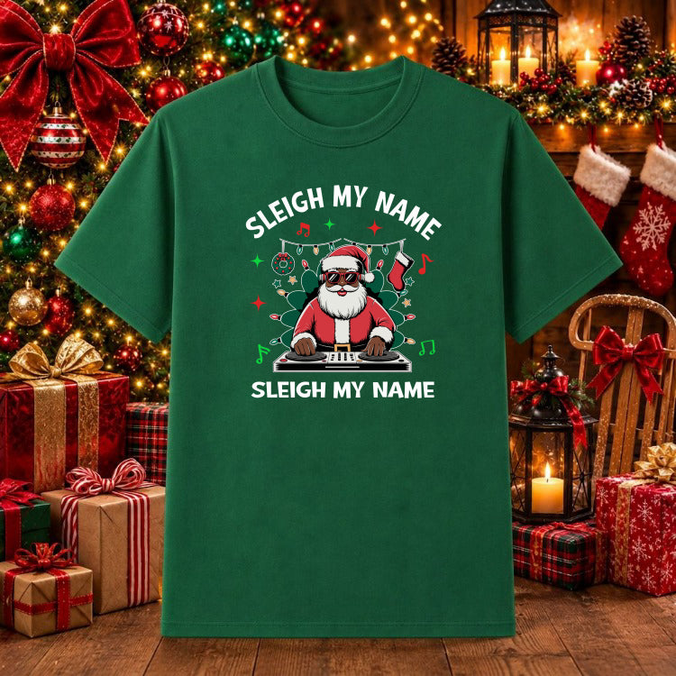 My Favorite People Call Me DAD Black Santa – Christmas DTF Transfer – by Ink Rush – Premade Transfers – Christmas, DTF Tra...