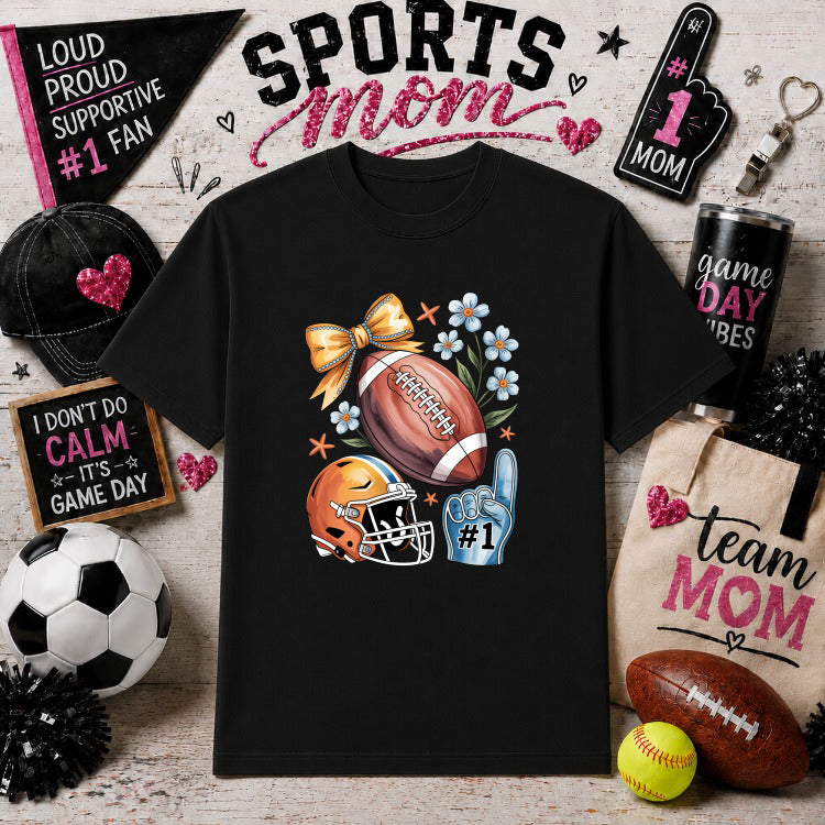 Proud Mama OF MY FAVORITE _____ PLAYER – Sports Mom DTF Transfer – by Ink Rush – Premade Transfers – Sports Mom, Apparel