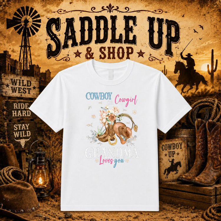 WESTERN & WILD – Western DTF Transfer – by Ink Rush – Premade Transfers – Western, Apparel Decor