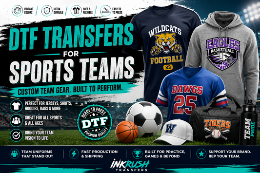 DTF Transfers for Sports Teams | Ink Rush Transfers