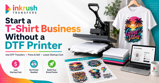 Start a T-Shirt Business Without a DTF Printer