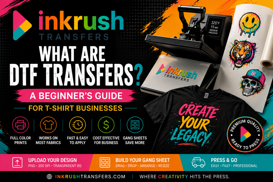What Are DTF Transfers? A Beginner’s Guide for T-Shirt Businesses