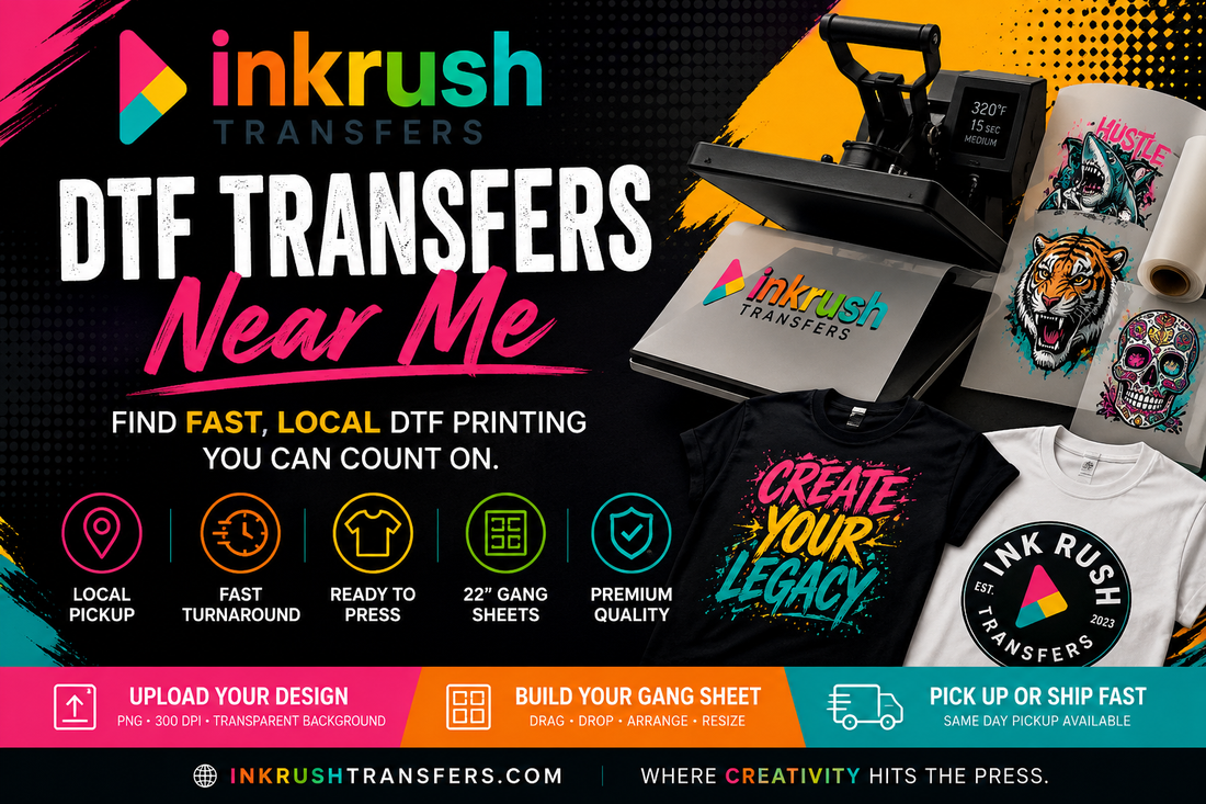 DTF Transfers Near Me: How to Find Fast Local Printing