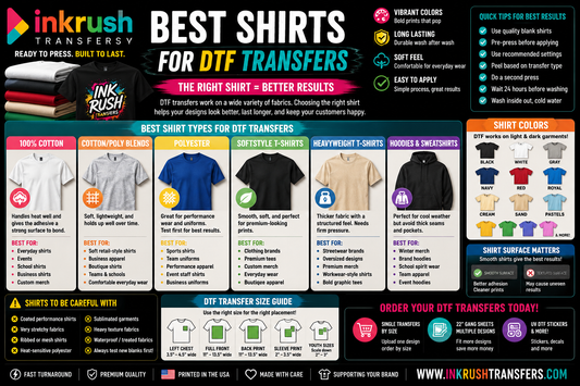Best Shirts for DTF Transfers