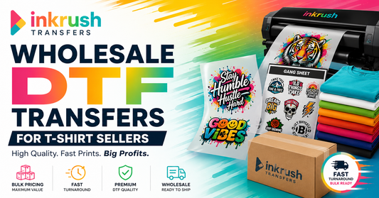 Wholesale DTF Transfers for T-Shirt Sellers | Ink Rush Transfers